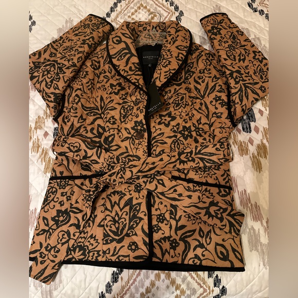 NWT Anthropologie Bagatelle Women’s Quilted Floral Jacket Nordstrom Sz M. NWT. - Picture 12 of 16